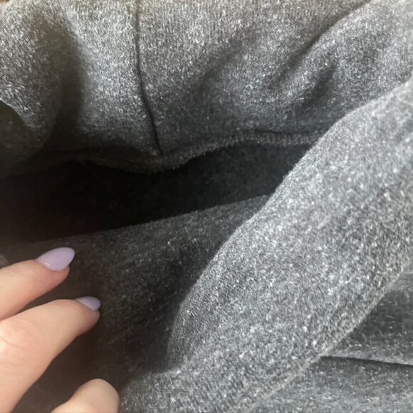 Alo Haze Cowlneck Sweatshirt Gray Cozy Small - Picture 9 of 11